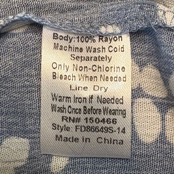 Monday Fun (Stitchfix) Kearney Henley Top NWT Women’s size M - Picture 7 of 12